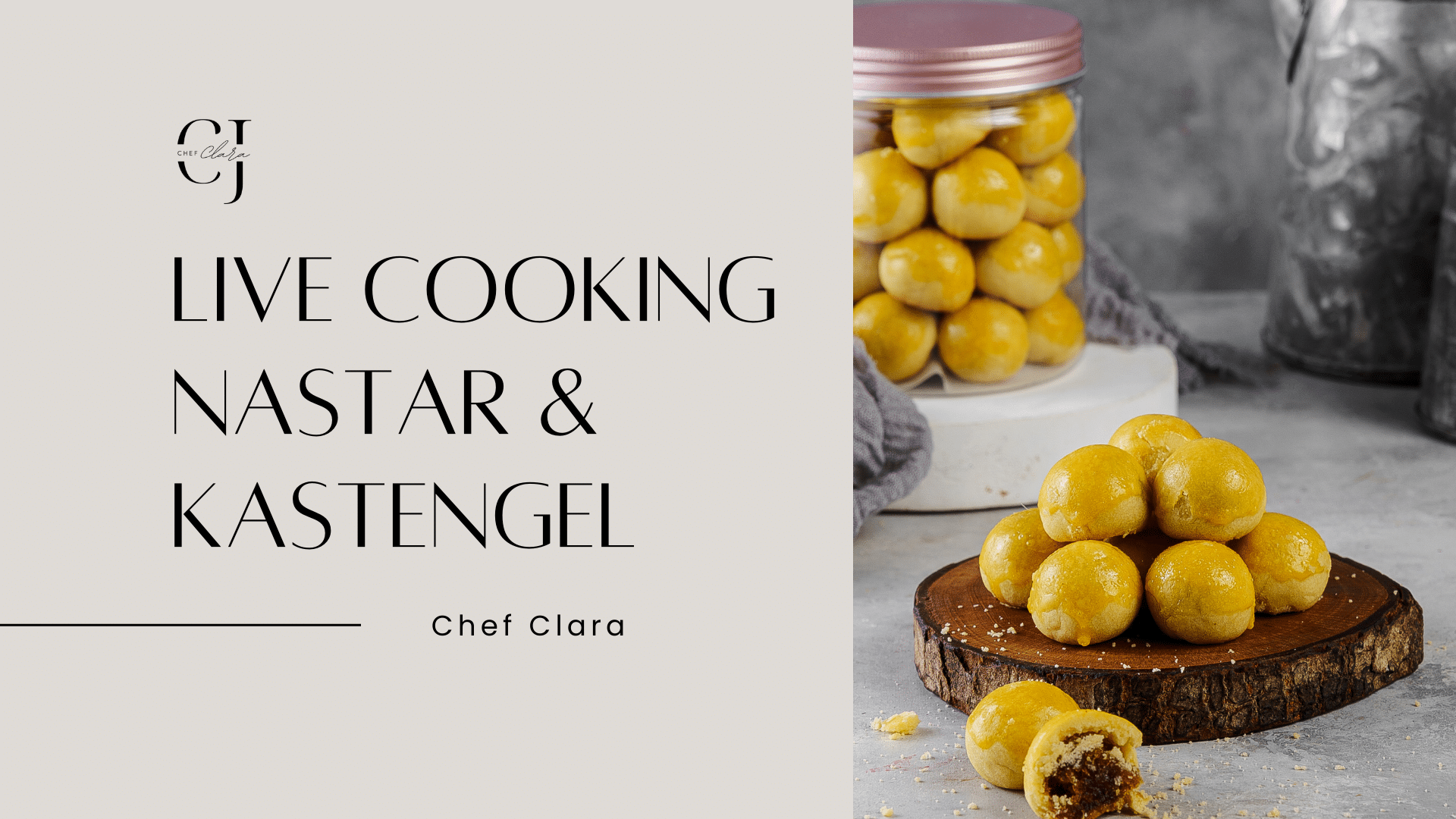 Live Cooking : Nastar & Kastengel